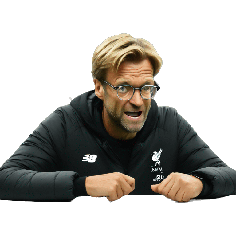 Klopp biting nails emoji