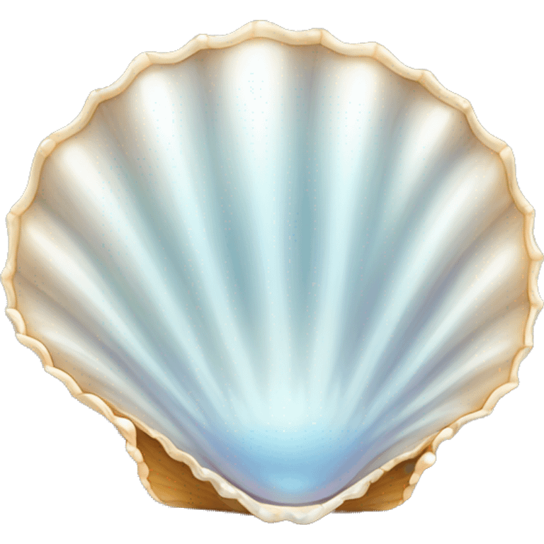 pearl shell emoji