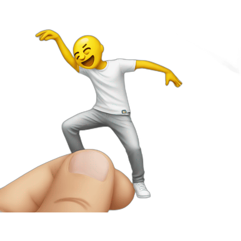 Emoji dab emoji