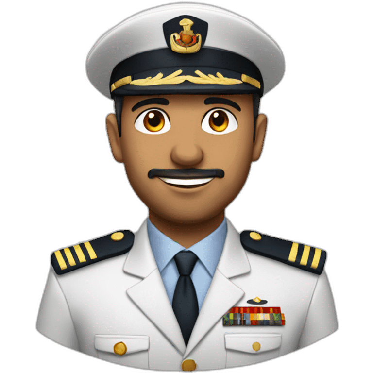 a morrocan pilot in an A350  emoji