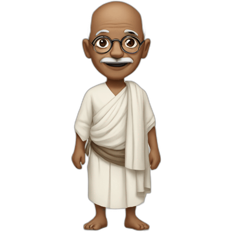 gandhi emoji