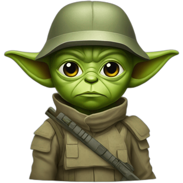 yoda soldier Ukraine  emoji