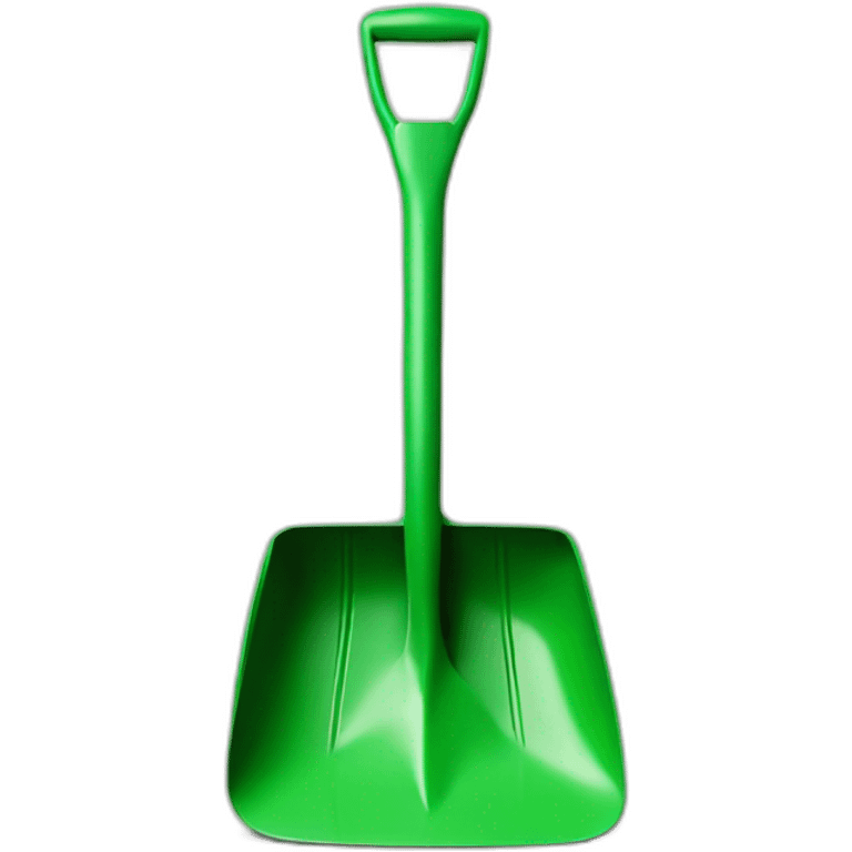 Green shovel  emoji