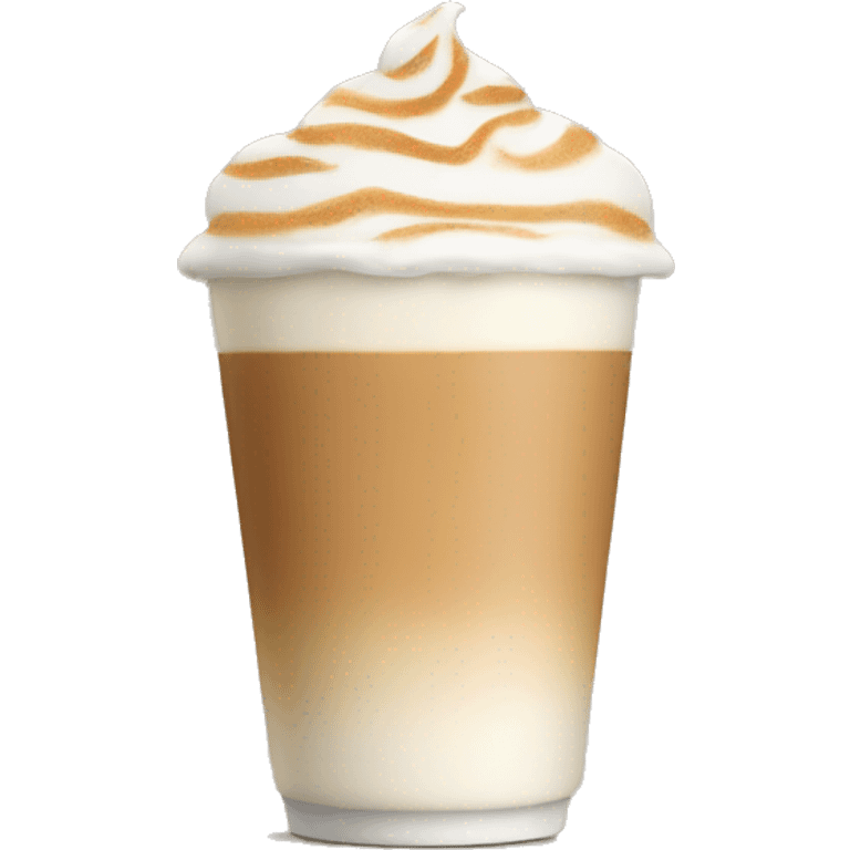 Vanilla latte emoji