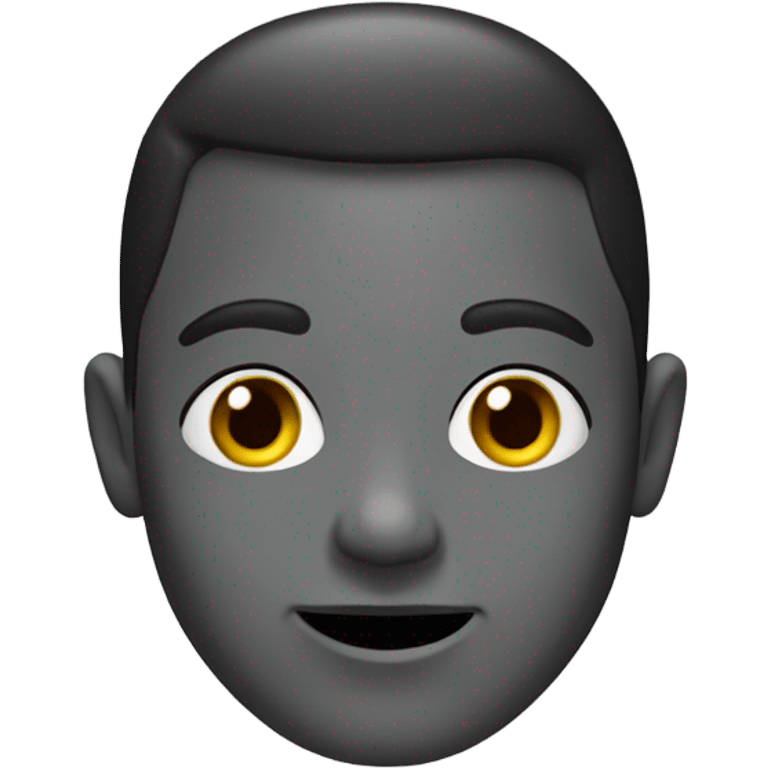 Frontmann black  emoji