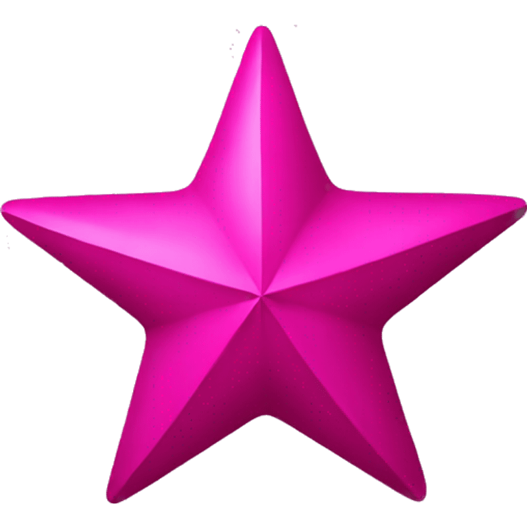 Reddish Magenta star emoji