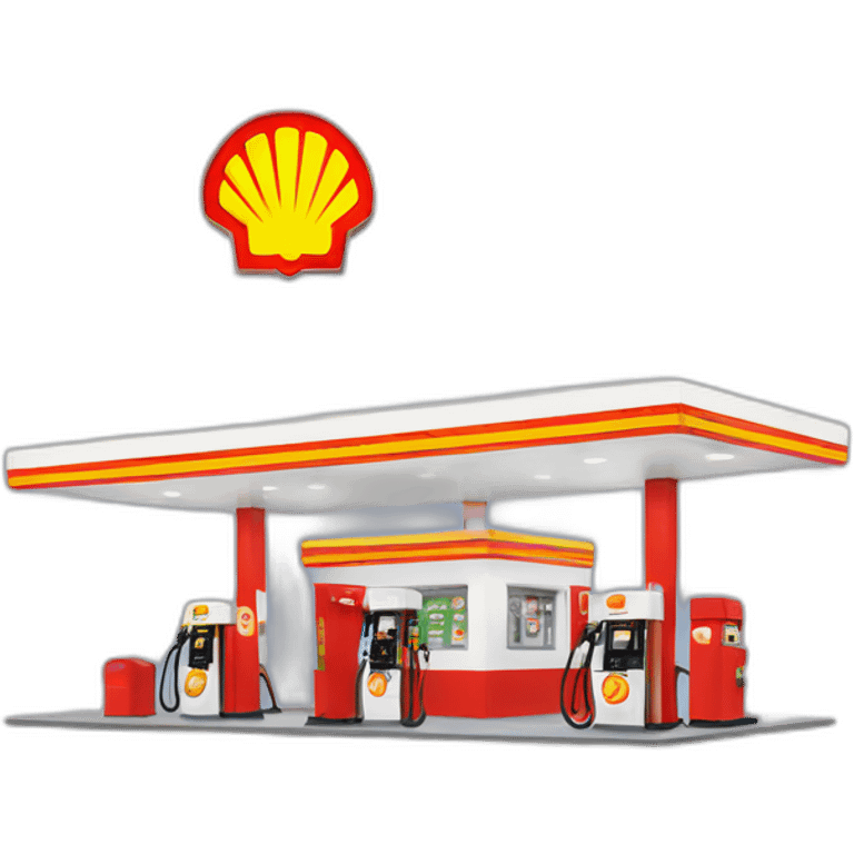 Shell fuel station emoji