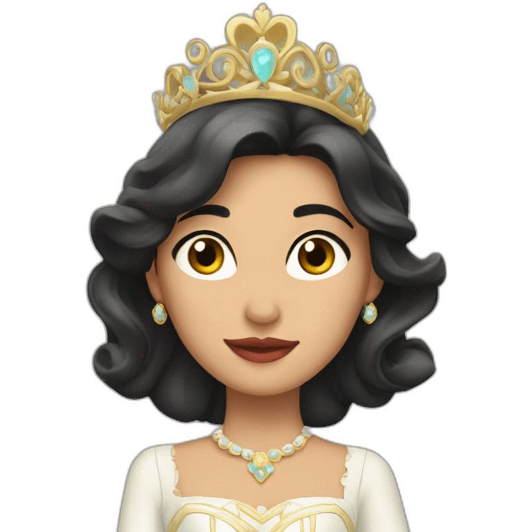 Blanca nieves princesa emoji