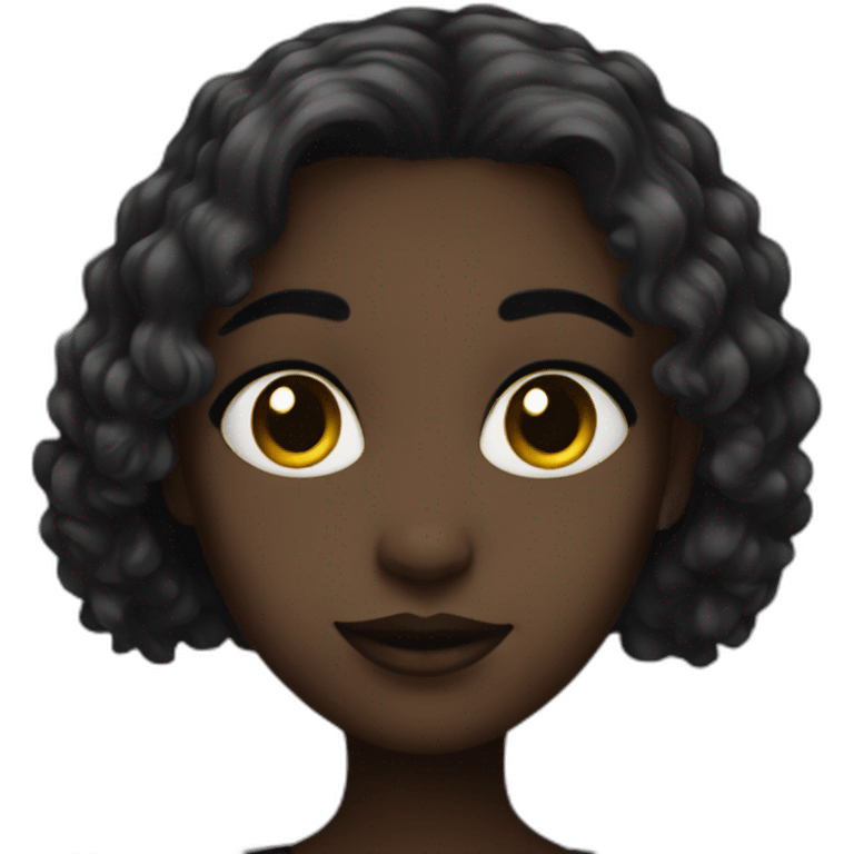 Dark feminine girl emoji