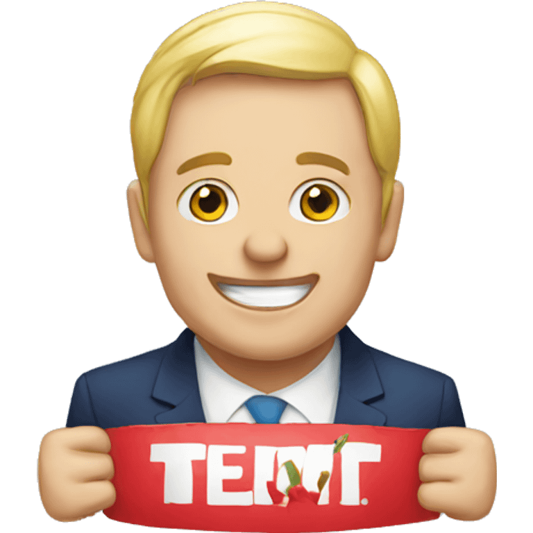 Campaign slogan emoji