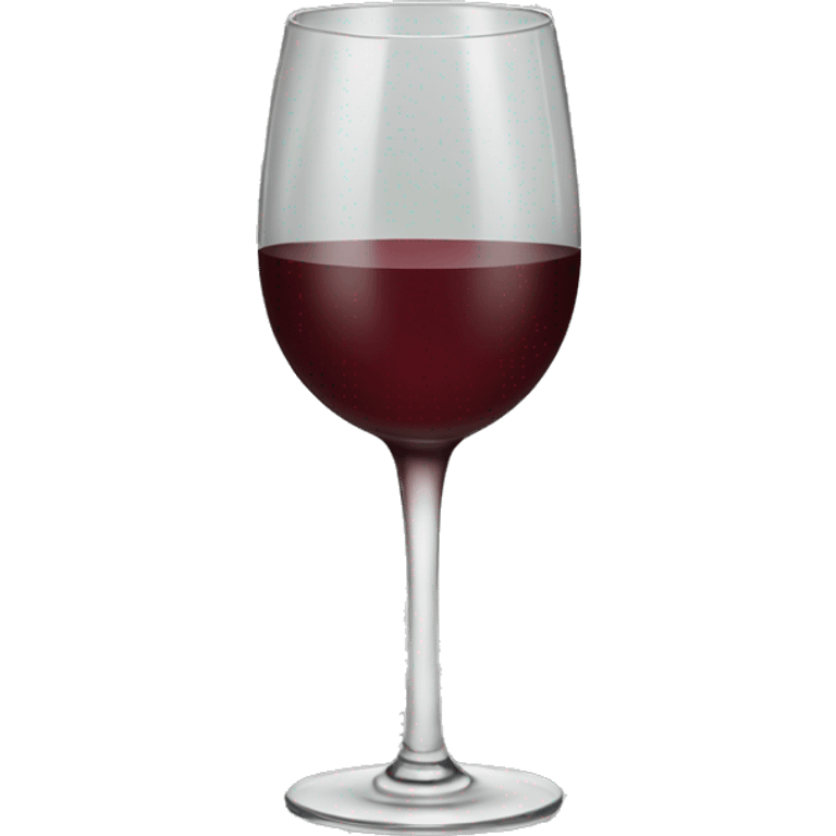 Christmas wine glass  emoji