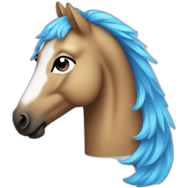 Disco horse emoji