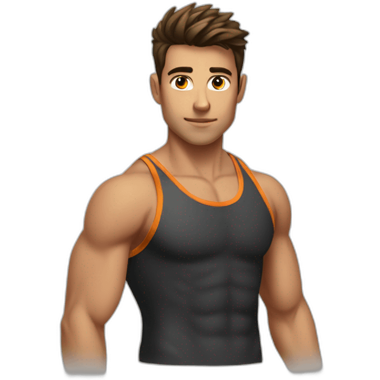 young buff motorsports guy chest out emoji