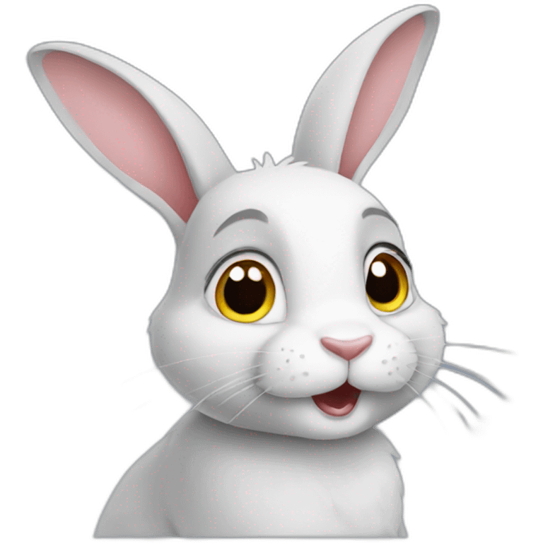 animated rabbit emoji