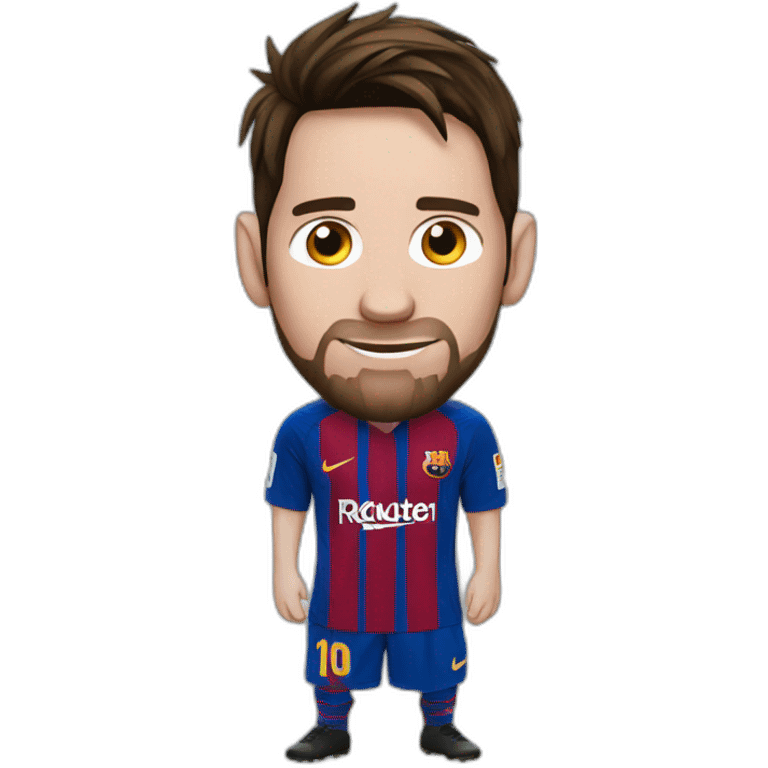 Messi con sueño  emoji