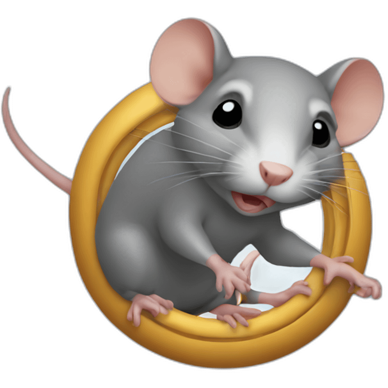 rat spinning emoji