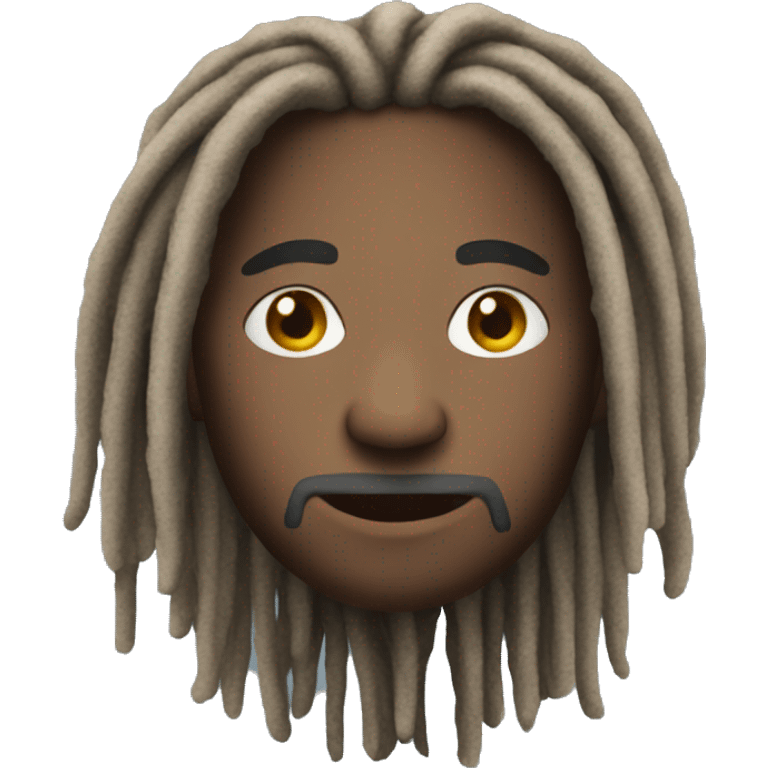 create a person with dreads emoji