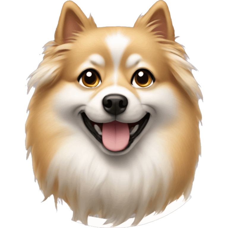 spitz dog emoji