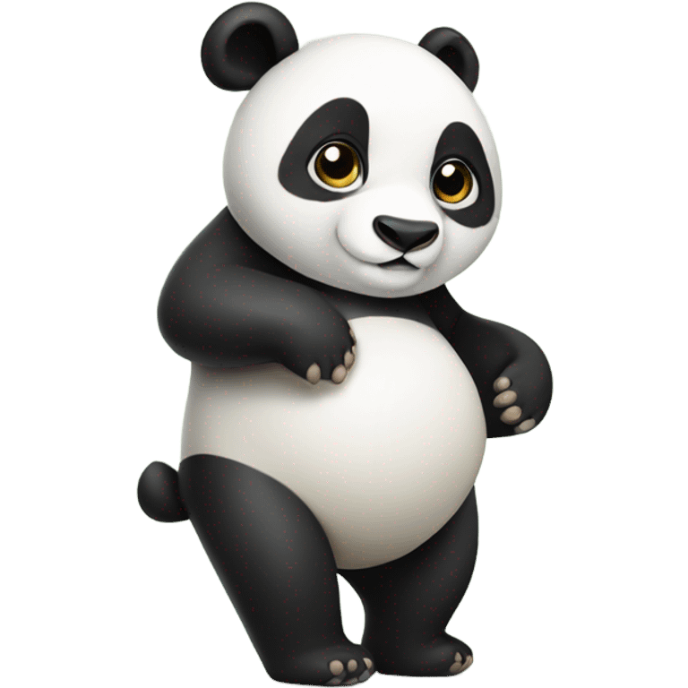 Pregnant panda bear emoji