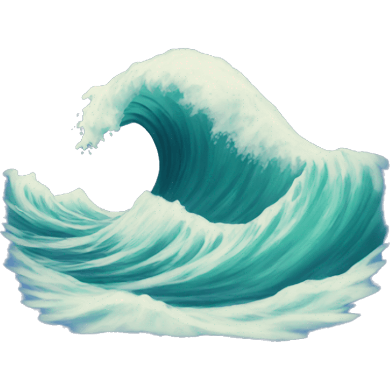 wave emoji