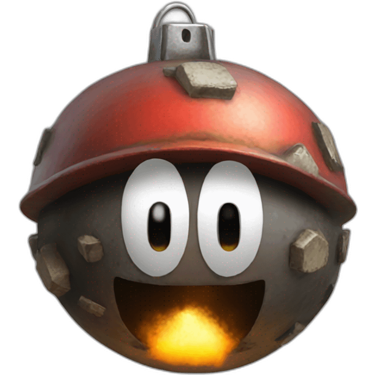 Mario bomb emoji