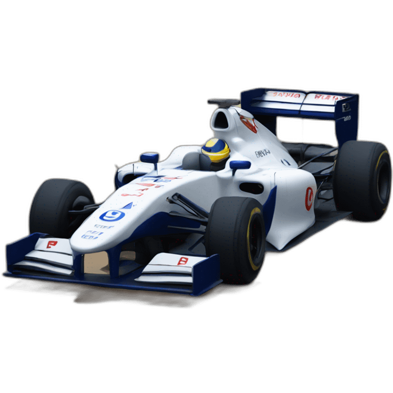 Williams F1 race car emoji