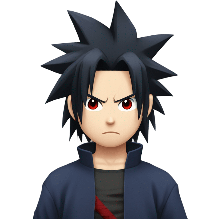 dark sasuke angry emoji