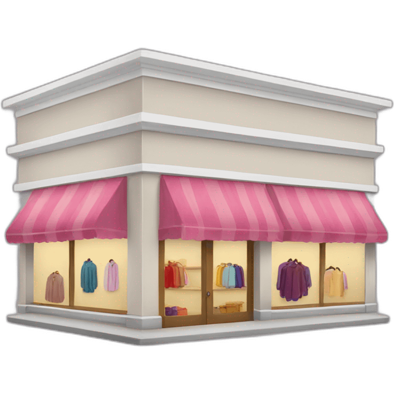 clothes shop emoji