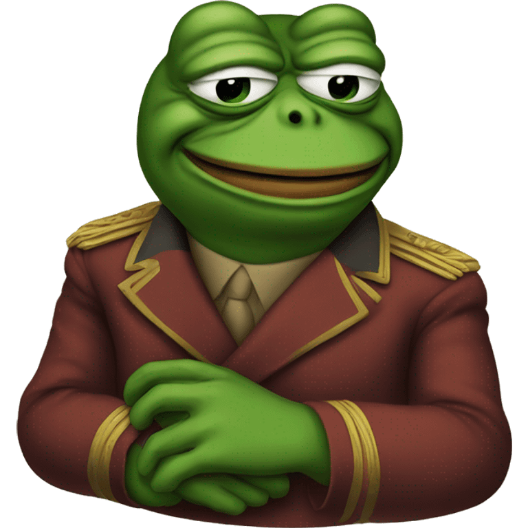 Communist pepe the frog emoji