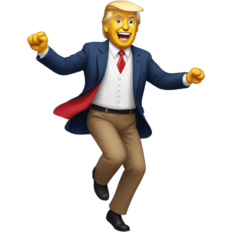 Donald trump dancing YMCA emoji