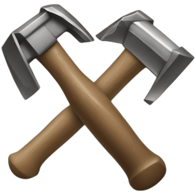 Hammer and chisel emoji