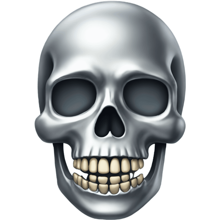 Chrome skeleton emoji