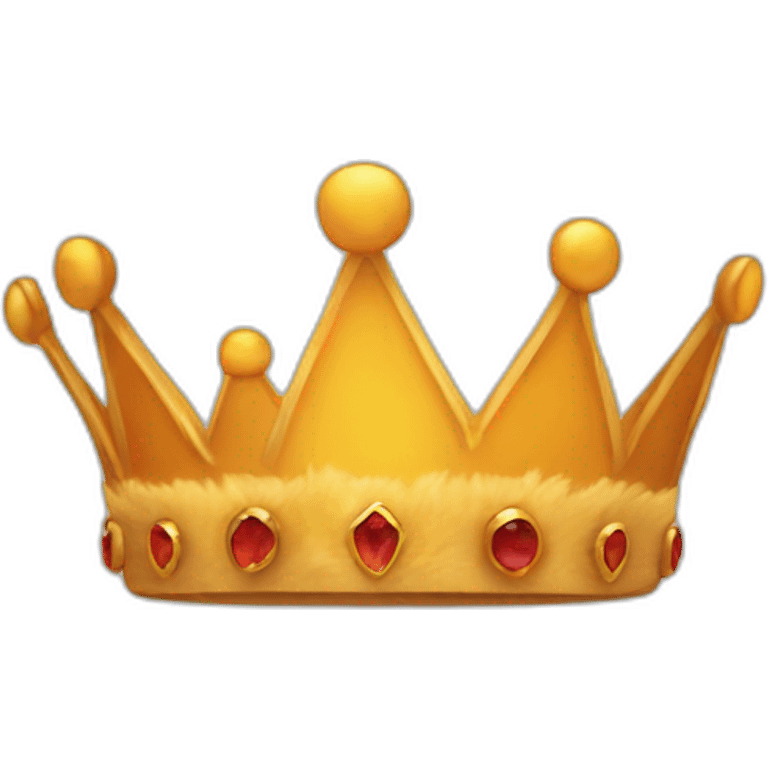 Lion king crown emoji