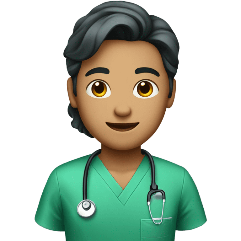 medical in green emoji