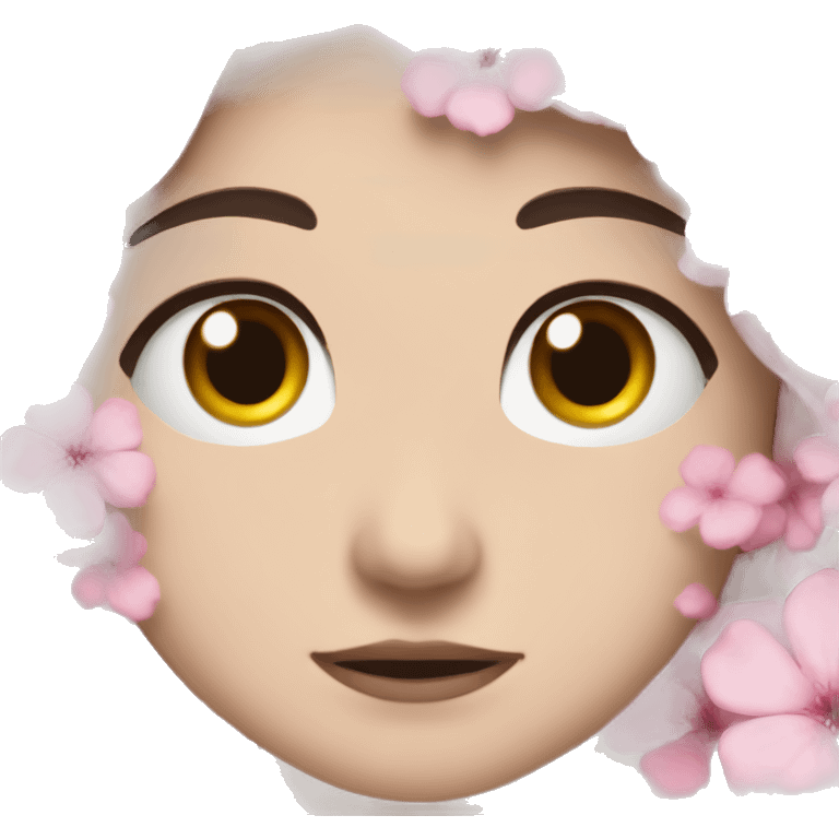 Sakuras face emoji