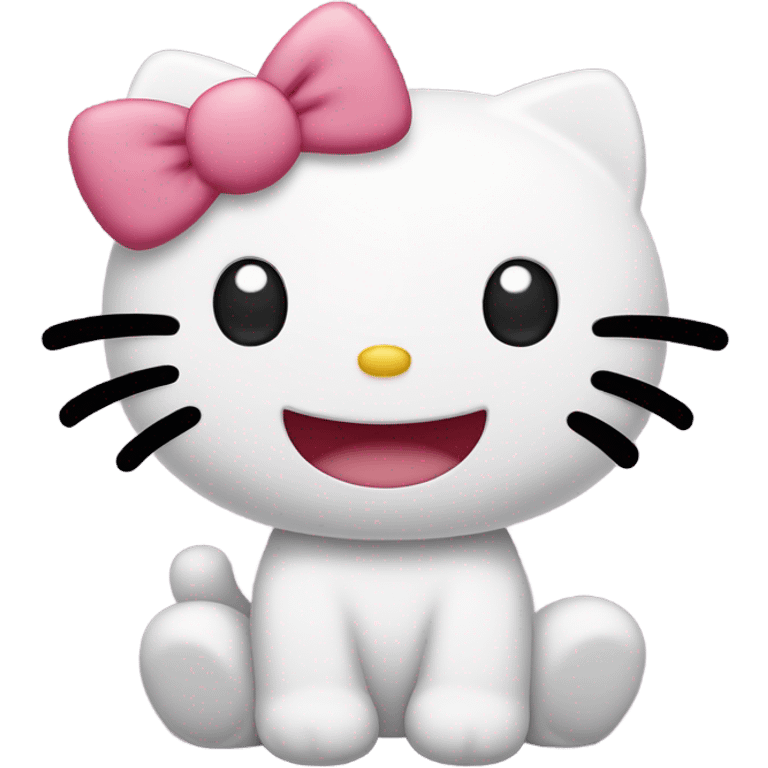 hello kitty smiling  emoji