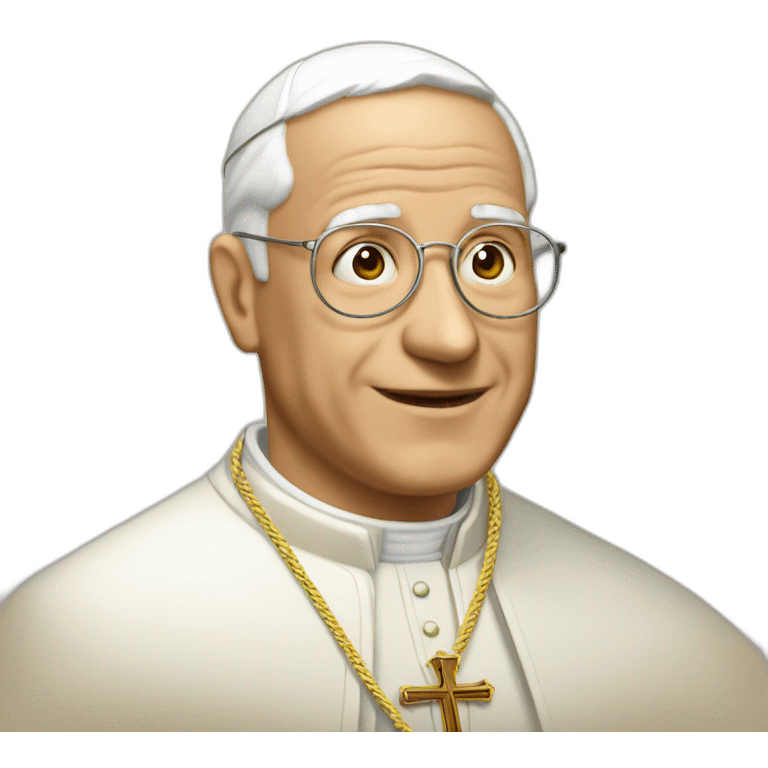 Le pape emoji