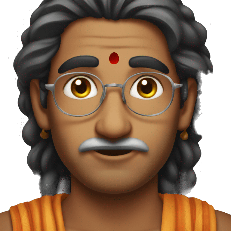 Indian brahmin man emoji