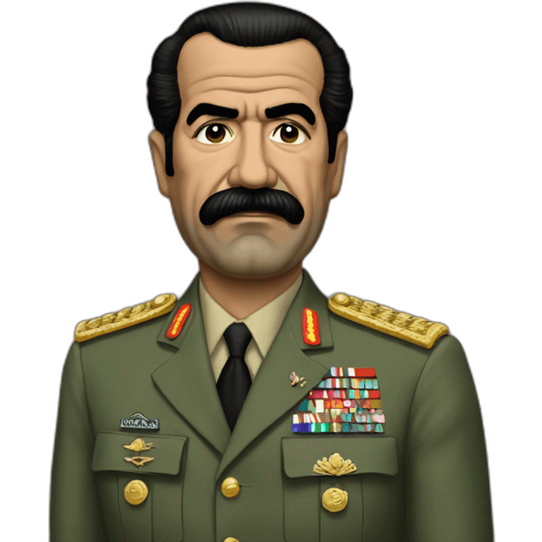 Saddam Hussein emoji