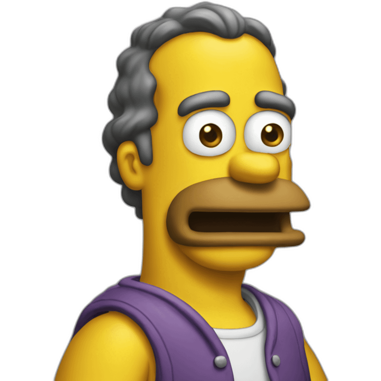 Homer simspon rizz emoji