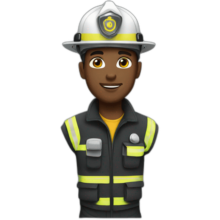 white firefighter emoji