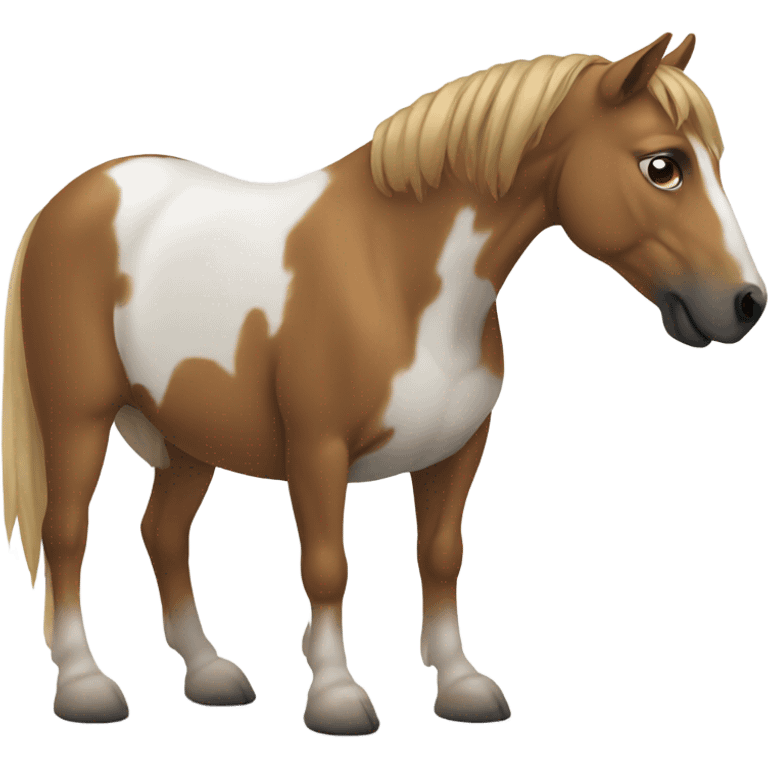 a dog with a horse  emoji