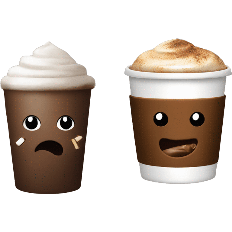 Coffe and chocolate  emoji