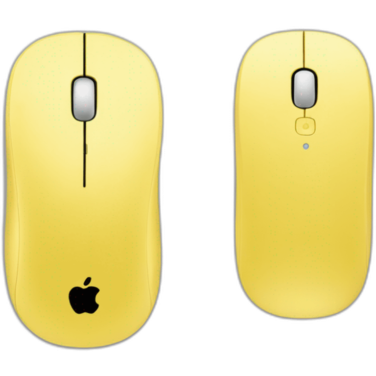 apple-magic-mouse-yellow-color emoji