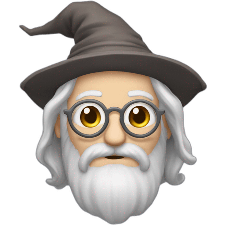 Dumbledore qui dort dehors emoji