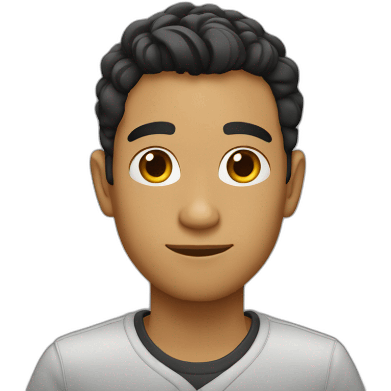 chico joven emoji