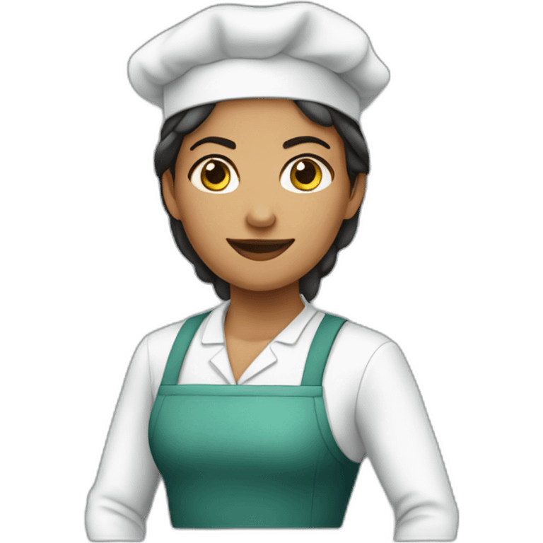 Serveuse emoji