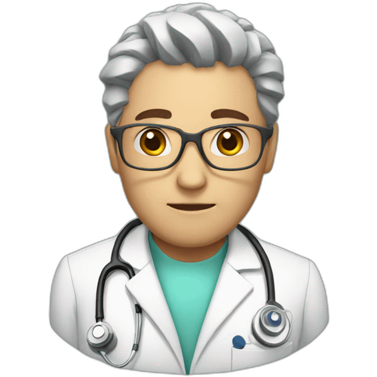 doctor thought emoji