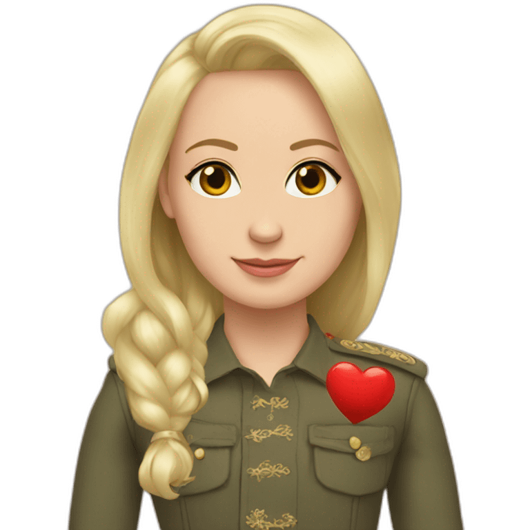 Putin paz e amor emoji