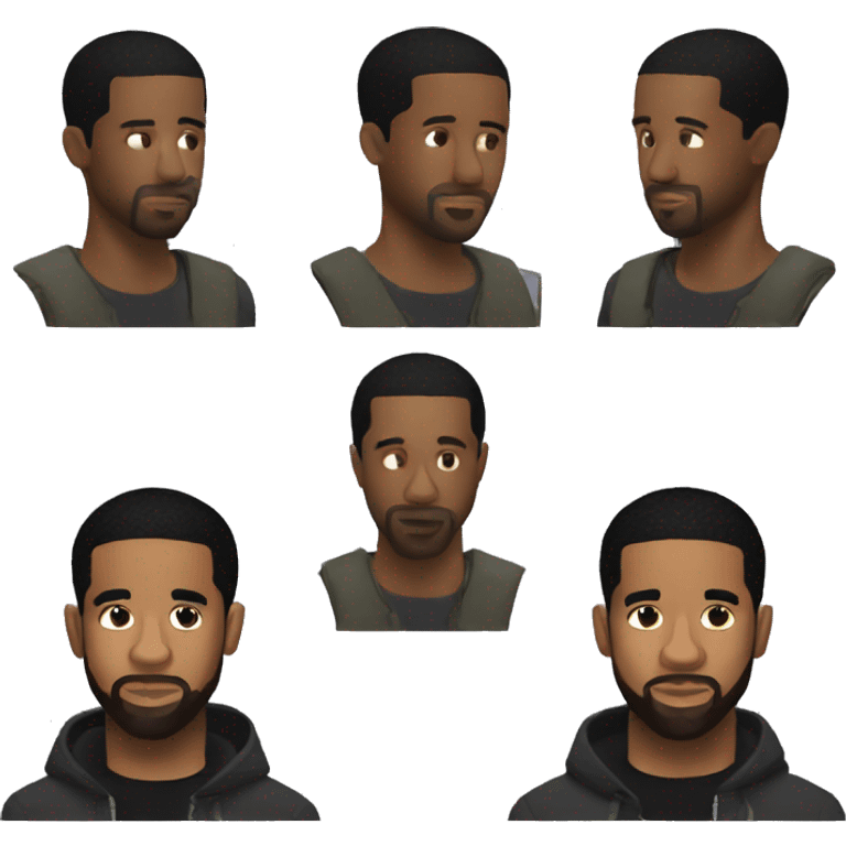 Travis Scott and Drake emoji